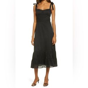 Reformation Noa Dress (black), size 6